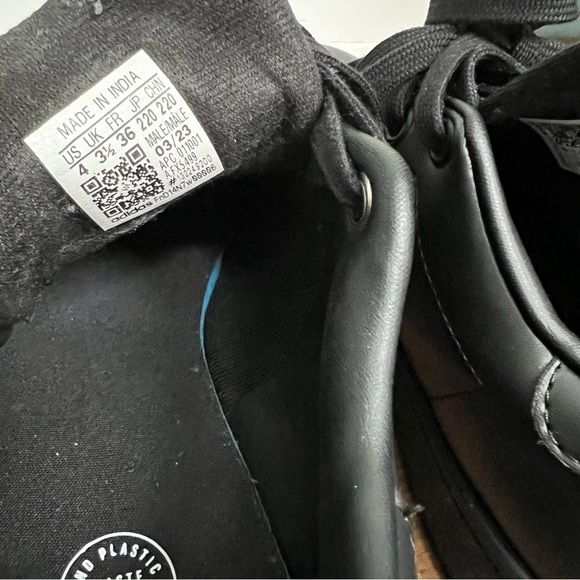 Adidas Stan Smith Women’s Size 5 Black - Picture 3 of 6